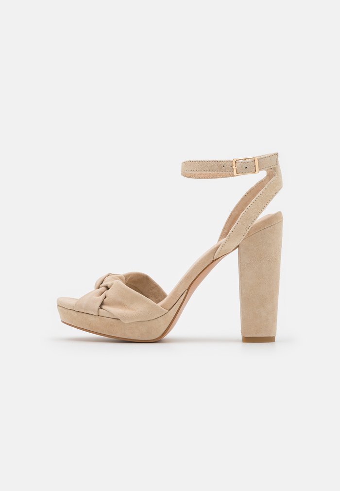 Sandales Anna Field High Beige Femme | CNL-4901517